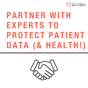 Partner with experts